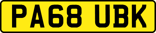 PA68UBK