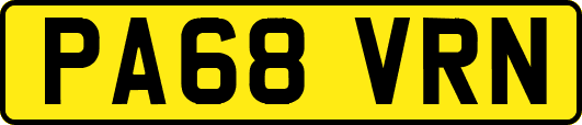 PA68VRN