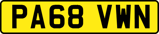 PA68VWN
