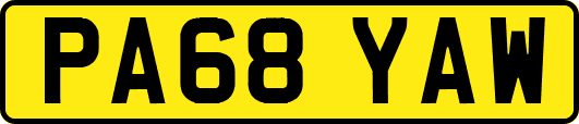 PA68YAW