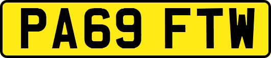 PA69FTW