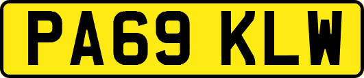PA69KLW