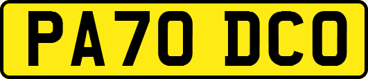 PA70DCO