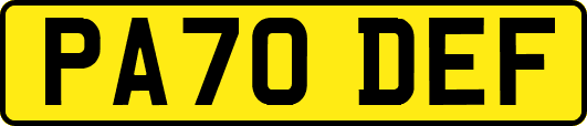 PA70DEF