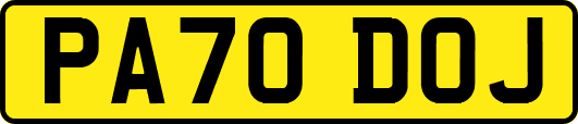 PA70DOJ
