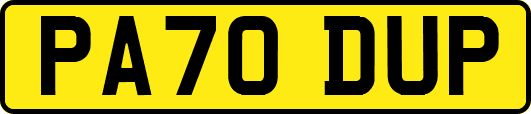 PA70DUP