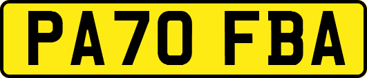 PA70FBA