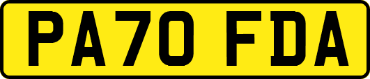 PA70FDA