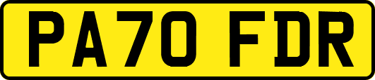 PA70FDR