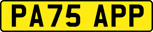 PA75APP