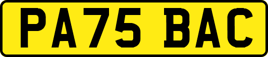 PA75BAC