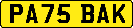 PA75BAK