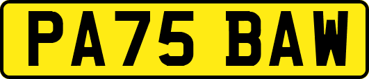 PA75BAW