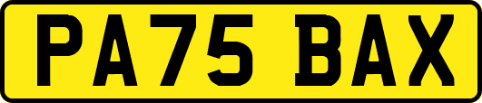 PA75BAX