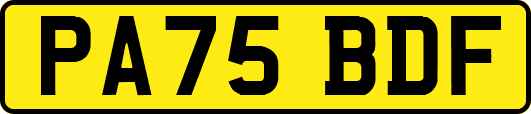 PA75BDF