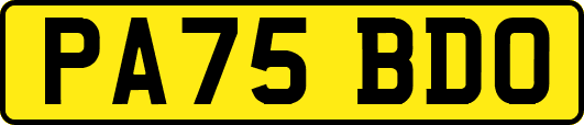 PA75BDO