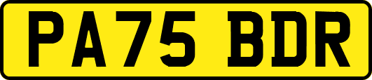 PA75BDR