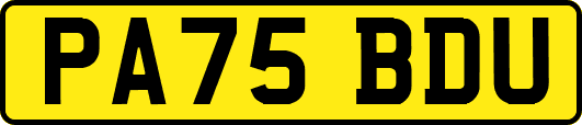 PA75BDU