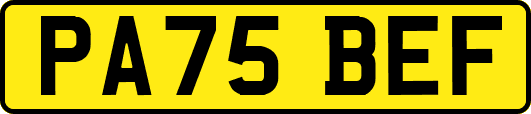 PA75BEF