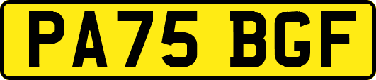 PA75BGF