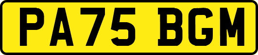 PA75BGM