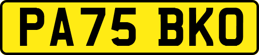 PA75BKO