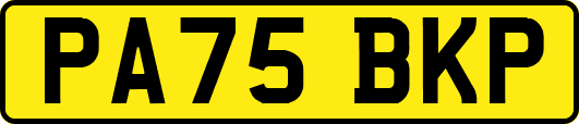 PA75BKP