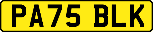 PA75BLK