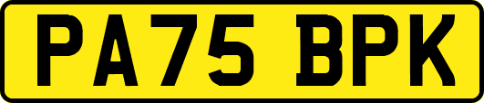PA75BPK