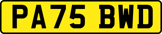 PA75BWD