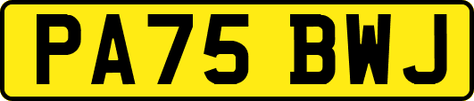 PA75BWJ