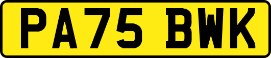 PA75BWK
