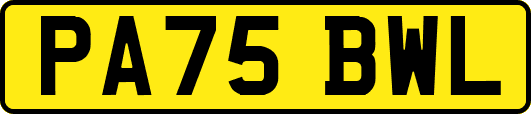 PA75BWL