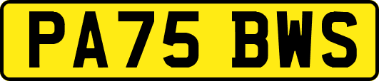 PA75BWS