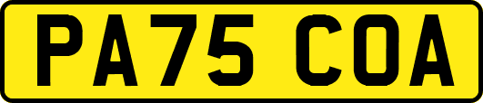 PA75COA