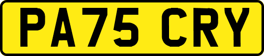 PA75CRY