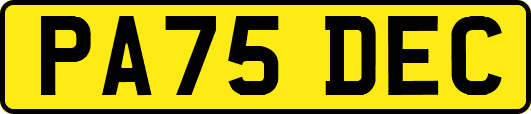 PA75DEC