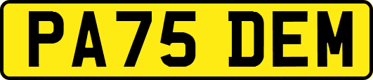 PA75DEM
