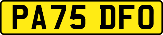 PA75DFO