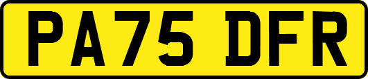 PA75DFR
