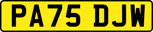 PA75DJW
