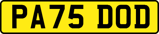 PA75DOD