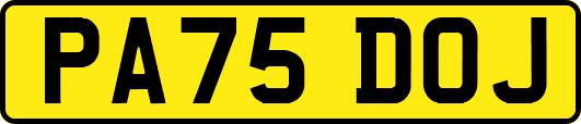 PA75DOJ