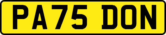 PA75DON