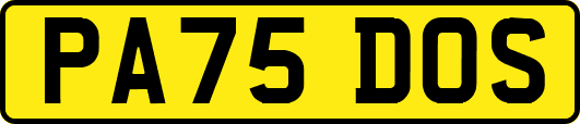 PA75DOS