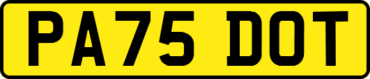 PA75DOT