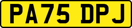 PA75DPJ
