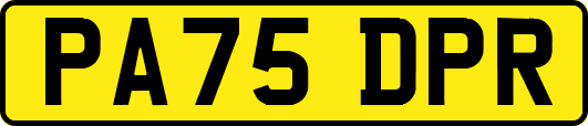 PA75DPR