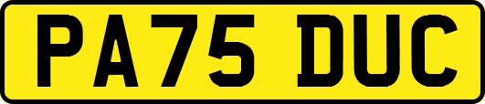 PA75DUC