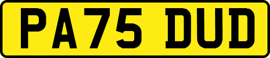 PA75DUD